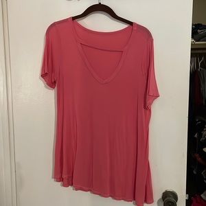 Cute pink boutique top